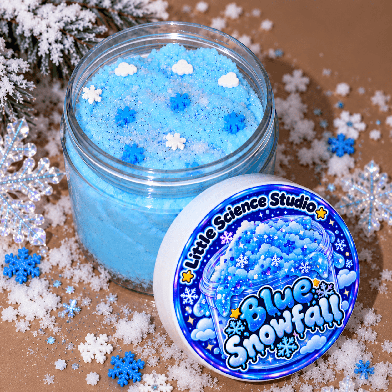 Blue Snowfall Slime